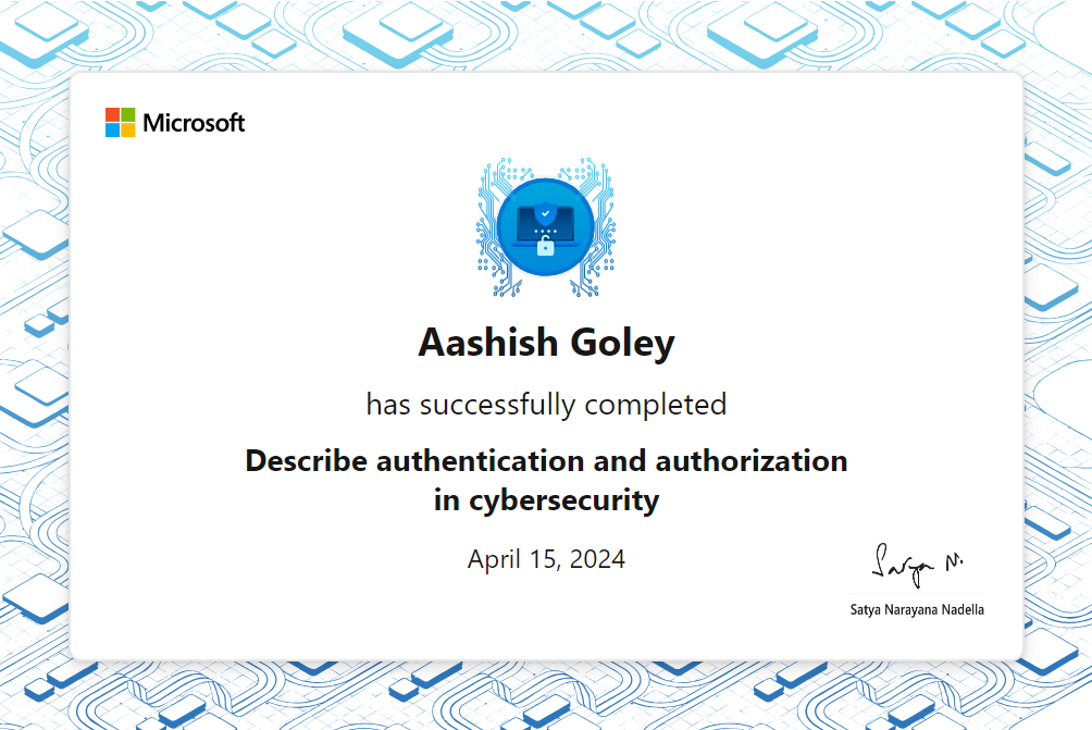 Describe authentication and authorization in cybersecurity